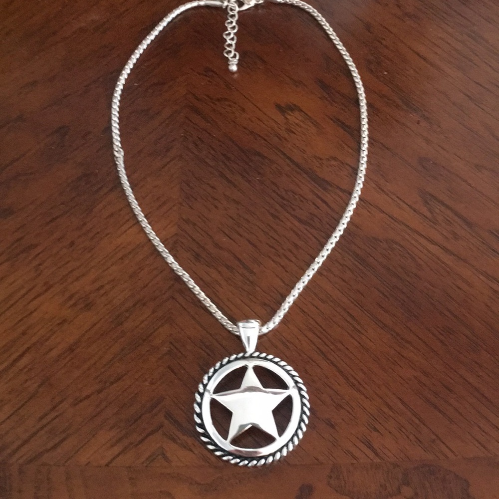Silver star jewelry